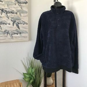 J. Crew Mercantile Sherpa Bomber Jacket Teddy Bear